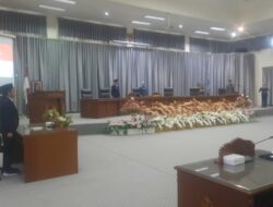 Pj Bupati Hadiri Acara Tiga Agenda Paripurna Dewan Barito Utara