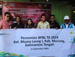 Pj Bupati Murung Raya Hadiri Kegiatan Sosialisasi dan Penyalaan Pertama Program BPBL