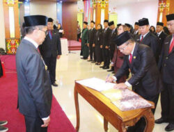 Ini Pesan Pj Bupati Mura Kepada Kadis Yang Baru Dilantik 