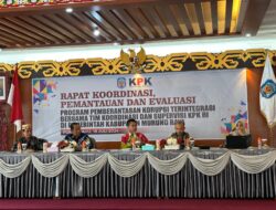 Pemkab Mura Rakor Pemantauan dan Evaluasi Program Pemberantasan Korupsi Terintegrasi