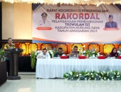 Pemkab Mura Laksanakan Rapat Rakordal Pelaksanaan Pembangunan Triwulan III