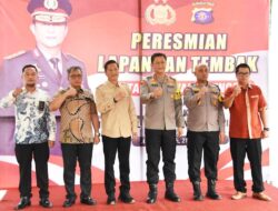 Pj Bupati Hadiri Peresmian Lapangan Tembak Polres Barito Utara