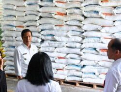 Pastikan Kertersediaan Sembako Aman Jelang Ramadhan, Pj Bupati Barut Sambangi Gudang Bulog Muara Teweh