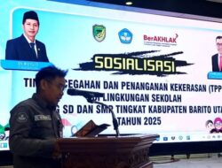 Disdik Barut Sosialisasikan Pencegahan dan Penanganan Kekerasan di Sekolah