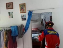 Tim Damkarmat Kembali Evakuasi Ular Kobra Dari Rumah Warga