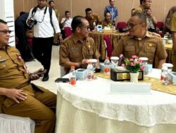 Pj Sekda Barut Hadiri Acara Persiapan Penyerahaan LKPD Unaudited