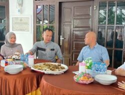 Pererat Silaturahmi di Moment Lebaran, Pj Bupati Barut Kunjungi Rujab Kapolres dan Dandim 1013 Muara Teweh