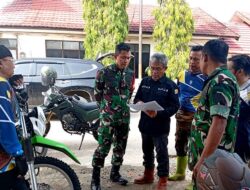 Kadis PUPR Beserta Dandim 1013 Mtw Tijau Ruas Jalan Tapen Raya–Hulu Tampang