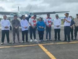 Anggota DPRD Bebie Hadiri Syukuran Penerbangan Perdana Smart Aviation