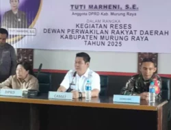 Dewan Tuti Marheni Gelar Reses di Dapil II Tanah Siang
