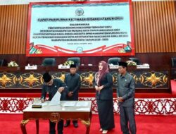 DPRD Mura Paripurna Penyampaian Rekomendasi Terhadap LKPJ dan Persetujuan Awal RPJMD