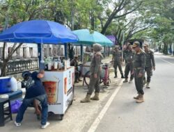 Satpol PP Barut Tertibkan PKL di Dalam Kota Muara Teweh
