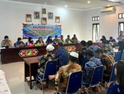 Pemdes Lemo I dan Tim Disnakertranskop UKM Gelar Musdessus Pembentukan Koperasi Merah Putih