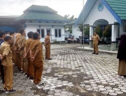 Pj Bupati Barito Utara Ingatkan Tentang Pentingnya Menjaga Kebersihan Lingkungan Kantor