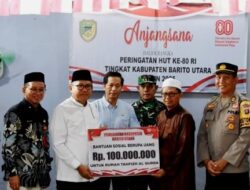 Pemkab Gelar Anjangsana ke RSUD, Panti Asuhan dan Rumah Tahfizh Dalalm Rangka HUT ke 80 Kemerdekaan
