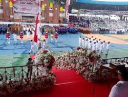 Pj Bupati Indra Gunawan Pimpin Upacara Peringatan HUT ke 80 RI di Barito Utara