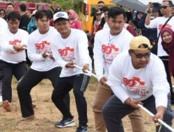 Pemkab Barito Utara Gelar Lomba Antar Instansi Penuh Semangat Kebersamaan, Semarak HUT ke 80 RI