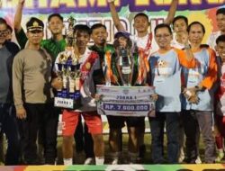 Pemkab Barito Utara Secara Resmi Tutup Turnamen Fazio Cup 2025