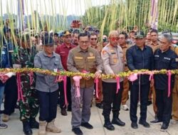 Perkuat Konektivitas Wilayah Dua Jembatan Diresmikan Pemkab Barito Utara