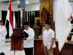 Pj Bupati Barito Utara Kukuhkan Pengurus LPTQ dan Lantik Dewan Hakim MTQH ke-52 Tahun 2025