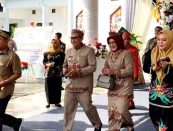 Pj Bupati Barito Utara Hadiri Upacara Hari Jadi ke 23 Kabupaten Murung Raya di Puruk Cahu