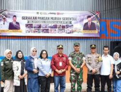 Pj Bupati Barut Indra Gunawan, Apresiasi inisiatif Gerakan Pangan Murah Yang Digelar Secara Nasional