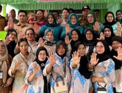 Pj Ketua TP PKK Barito Utara Ajak TP PKK Desa Se Lahei Barat Aktif Dukung Program Pembangunan