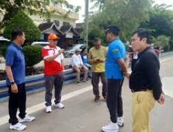 Pj Bupati Barito Utara Tinjau Langsung Water Front City, Bahas Penertiban Lanting Tak Layak Pakai