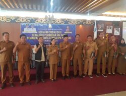 Wabup Rahmanto Mura Buka Sosialisasi dan Pemberian Hak Akses Pemanfaatan Data Kependudukan kepada 11 OPD