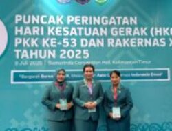 TP PKK Mura Teguhkan Komitmen di Puncak HKG ke-53 PKK Nasional