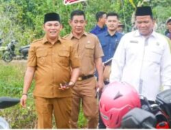 Wabup MuraTinjau Progres Pembangunan Islamic Center Puruk Cahu