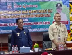 Pemkab Mura Teken MoU Penyaluran Kartu HEBAT BLT dengan Bank Kalteng