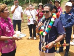 Buapti Mura Hadiri Panen Ikan Perdana Program Ketahanan Pangan di Desa Sungai Lunuk