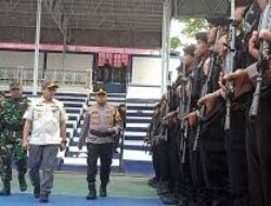 Pj Bupati Pimpin Apel Gelar Pasukan Pengamanan PSU 2025: Tegaskan Netralitas dan Sinergitas Aparat