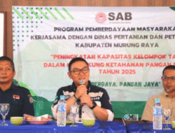 Pemkab Mura Terus Upayakan Peningkatan Kapasitas Kelompok Tani