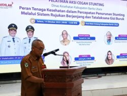 Pemkab Barito Utara Prioritaskan Penanganan Stunting Melalui Keterlibatan Lintas Sektor