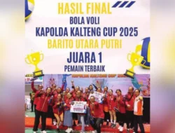 Tim Voli Barito Utara Ukir Prestasi di Kapolda kalteng Cup 2025