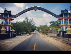 Sinergi PUPR-Disbudparpora Percantik Gerbang Selamat Datang Kota Muara Teweh Jelang MTQH XXXIII Tingkat Provinsi Kalteng Tahun 2025