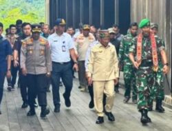 Batalyon Infanteri TP 883/Temanggung Awan Disambut Hangat di Murung Raya