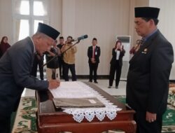 Isi Kekosongan Jabatan, Bupati Barito Utara Lantik Pejabat Eselon II