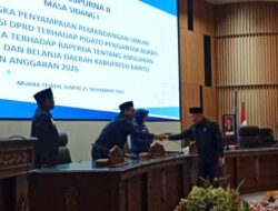 DPRD Barito Utara Desak Optimalisasi PAD dan Soroti Defisit APBD 2026