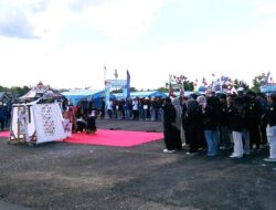 Panitia BBKT VI Laporkan Semangat Persatuan Pemuda Barito Utara Dalam Acara Pembukaan Kemah Wisata