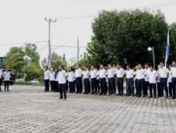 Bupati Barito Utara Lakukan Sidak dan Pimpin Apel Pagi di Dinas Perhubungan