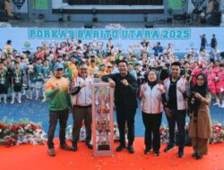 Selain Medali, Atlet Prestasi PORKAB Barut 2025 Dapat Beasiswa Pendidikan dari Pemkab
