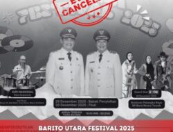 Seluruh Hiburan Festival Barito Utara 2025 Ditiadakan