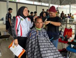Aksi Sosial Yayasan Katalia Agradia Warnai Penutupan Porkab Barito Utara 2025