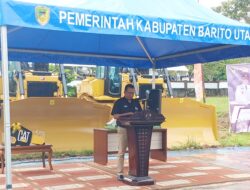 PUPR Barito Utara Terima Alat Berat Baru untuk Dorong Pembangunan Merata