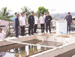 Bupati Barito Utara Lakukan Sidak Mendadak, Pastikan Air PDAM Aman dan Sesuai Standar