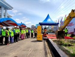 Bupati Resmikan Proyek Pelebaran Jalan Kota Muara Teweh, Targetkan Sesuai Standar Wilayah Maju