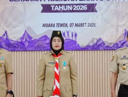 Hj Maya Savitri Shalahuddin Pimpin Kwarcab Pramuka Barito Utara Masa Bakti 2026–2031
